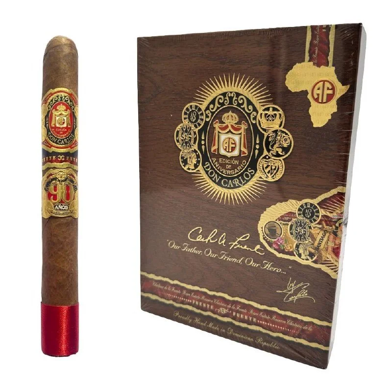 Arturo Fuente Don Carlos 90 Años Dos Capas 5 pack — Helios Cigar